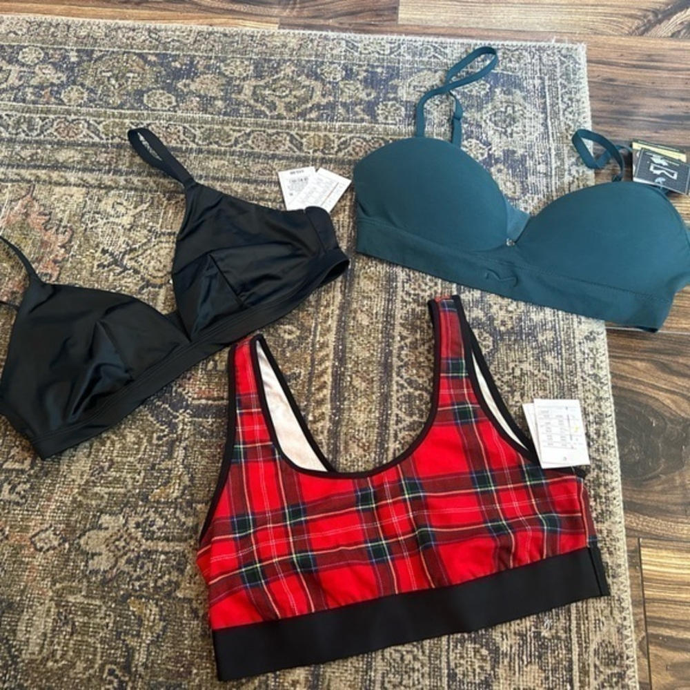 NWT Bralettes (3 Included)